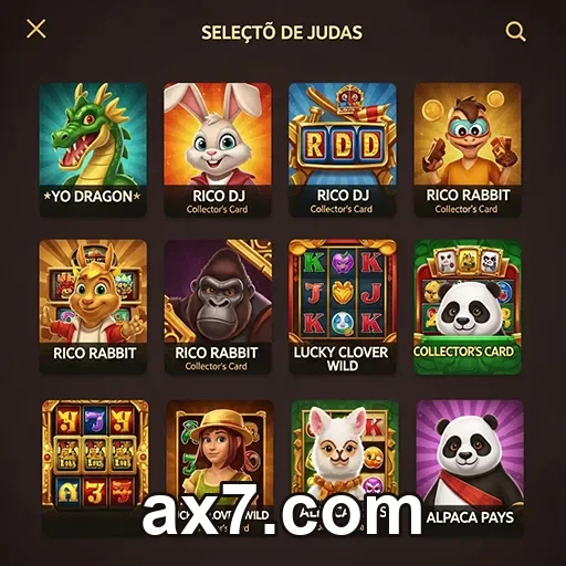 Interface mobile leve do ax7.com com acesso seguro