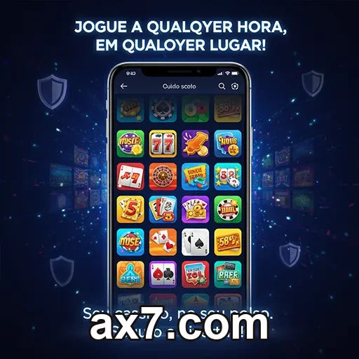 Acesso mobile seguro na plataforma ax7.com